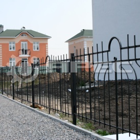 Сварные металлические заборы и ограды - 1