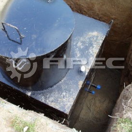 Кессон для скважины металлический - 9