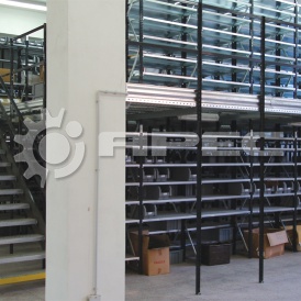 Мезонинные этажные стеллажи - 8