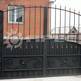 Металлические ворота - 6