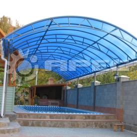 Производство навесов для бассейнов - 3