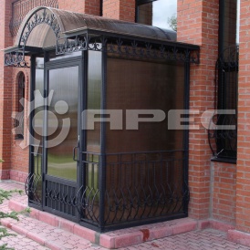 Изготовление и монтаж козырьков - 8