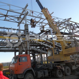 Двухъярусные эстакады под технологические трубопроводы - 6