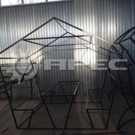 Металлический каркас беседки - 5