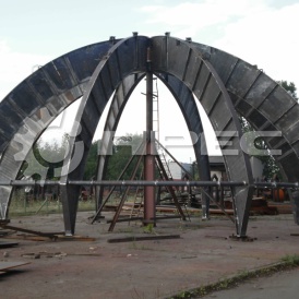 Металлические конструкции купола - 8