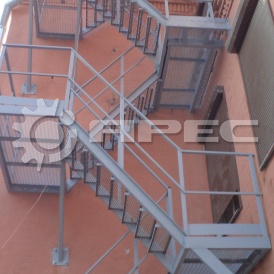 Установка наружных пожарных лестниц - 1