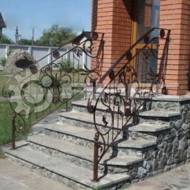 Кованые ограждения лестниц - 4