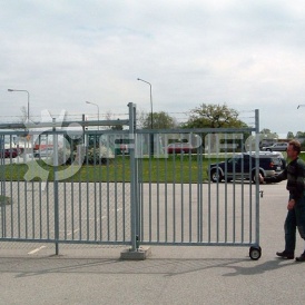 Промышленные откатные ворота  - 12