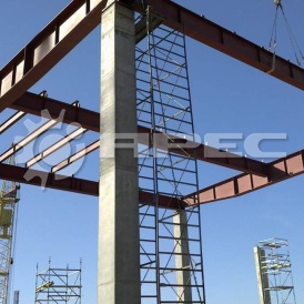 Монтаж металлических прогонов - 4