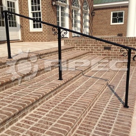 Металлический разделитель потоков людей - 9