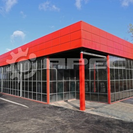 Торговое модульное здание - 2