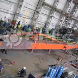 Ремонт металлоконструкции портального крана - 3