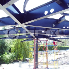 Cвязи по металлическим фермам - 9