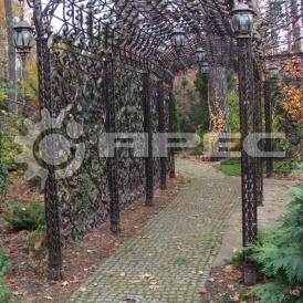 Декоративные решетки для беседки и сада - 6