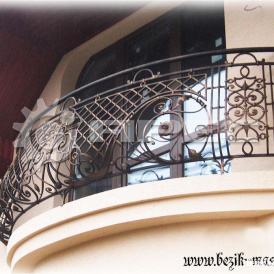 Кованые ограждения балконов и лоджий - 9