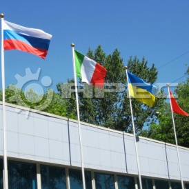 Фасадные флагштоки - 9