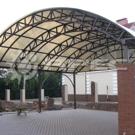 Изготовление навесов для кафе - 12