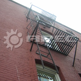 Металлические пожарные лестницы - 11