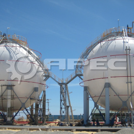 Сферические резервуары для хранения углеводородных газов - 2