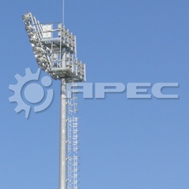 Стальные прожекторные мачты, молниеотводы - 2