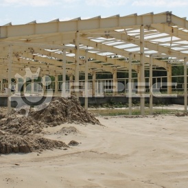 Монтаж фермы для коров на 100 голов