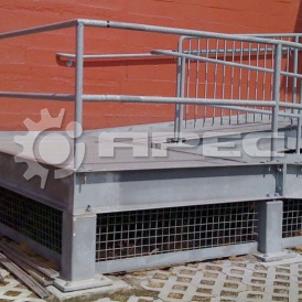 Пандус возле цеха - 7