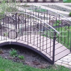 Садовые мостики из металла - 18