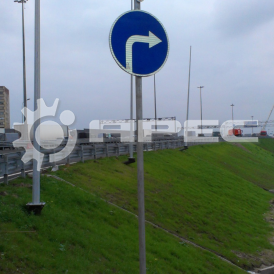 Изготовление опор для дорожных знаков - 12