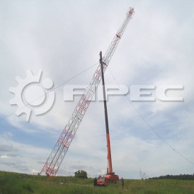 Монтаж антенных опор - 2