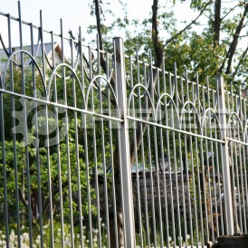 Сварные металлические заборы и ограды - 3