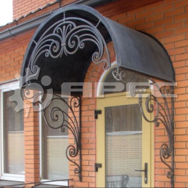 Козырьки над крыльцом - 11