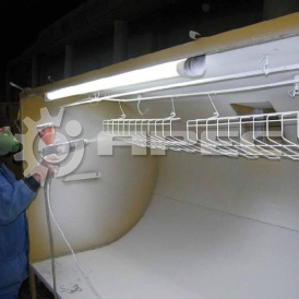 Покраска нержавейки порошковой краской - 12