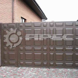 Металлические ворота - 9