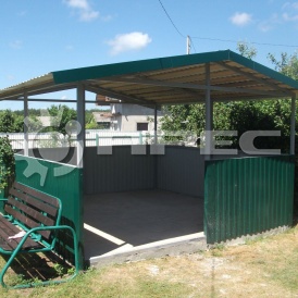 Беседки из профлиста - 8