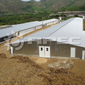 Металлокаркасный птичник