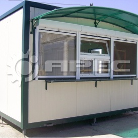 Металлический киоск для торговли - 1