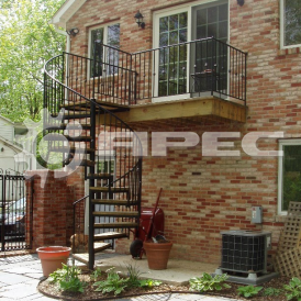 Лестницы на дачу на второй этаж - 1