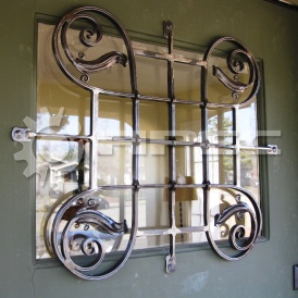 Кованые решетки на окна - 9