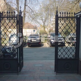 Металлические ворота - 5