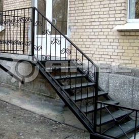 Металлические ограждения для лестниц - 3