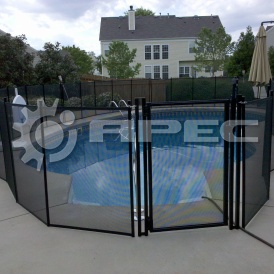 Ограждения вокруг бассейнов - 2