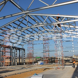 Быстровозводимый коровник