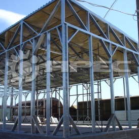 Быстровозводимые крытые рынки из металла - 3