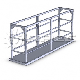 Подвесная площадка для кладки кирпича - 13