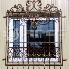 Монтаж декоративных оконных решеток - 2