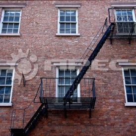 Монтаж пожарных лестниц - 8