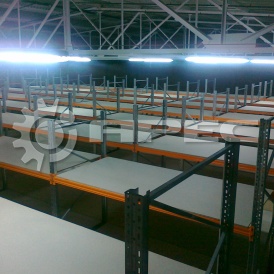 Изготовление стеллажей мезонин - 8