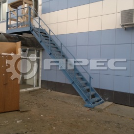 Пожарные лестницы с площадкой - 9