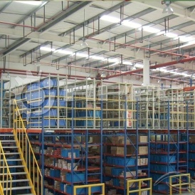 Мезонинные стеллажи и конструкции - 4