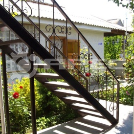 Дачные уличные лестницы на 2 й этаж - 2